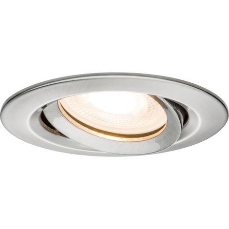 Paulmann LED Einbauleuchte Nova Plus eisen 9,3 cm schwenkbar 35 W dimmbar Einbauleuchte