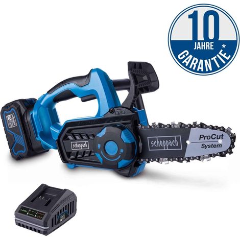 Kettensage bc-tcs200-x mit 1x 4,0Ah Akku und Ladegerat IXES Scheppach (1/5)