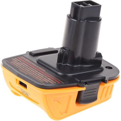 Adaptateur pour batteries DCA1820 18 V, convertit une batterie 20 V en batterie 18 V