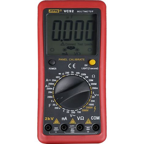 Digitalmultimeter AC- und DC-Spannung 2000 V Hochspannungstest Tragbares Digitalmultimeter Bergbau (1/4)