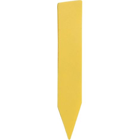 Rubberskin Lot de 100 étiquettes en Plastique pour Plantes de Pépinière (Jaune) (1/5)