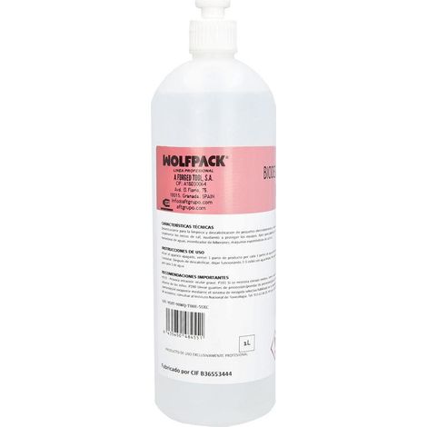WOLFPACK LINEA PROFESIONAL biodescalcificador rapido 1 litro (1/5)
