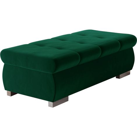 Banc Comfivo 123, Magic Velvet 2225, 39x60x120cm, Diamètre: 0, Tapisserie, Pieds: Métal, 0 (1/5)