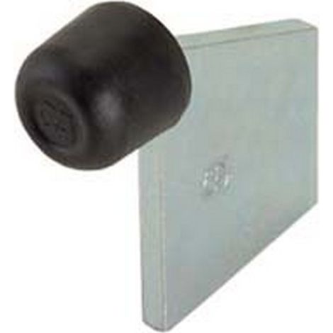 5PZ ARRESTO FINE CORSA PER CANCELLI SCORREVOLI A SALDARE ART.381 - mm.70x110h.