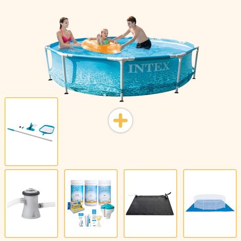 Intex Piscine Tubulaire Ronde - 305x76 cm - 6-pièces S20973 (1/2)