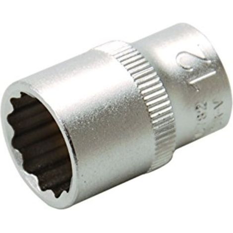 BGS Douille pour clé, douze pans 6,3 mm (1/4") 12 mm