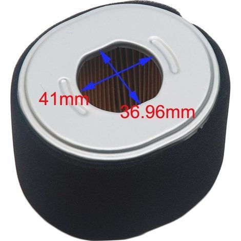 Filtro dell'aria di ricambio adatto per motori Honda GX240 GX270 8HP 9HP, ricambio affidabile per i codici 17210-ZE2-821, 17210-ZE2-822, 17210-ZE2-515, 17210-ZE2-505, ideale per la manutenzione del mo (1/4)