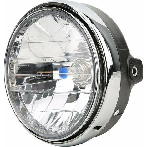 Faro delantero de motocicleta de 7 pulgadas para Bandit 600, faro retro apto para CB400/Hornet 250/VTEC (lente transparente).