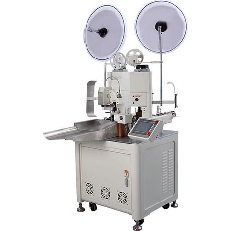 Machine à dénuder et à sertir sur deux faces pour cosses non isolées, course 40 mm (1/3)