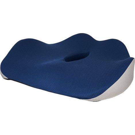 Coussin Chaise, Coussin de Siège, Coussin pour Chaise de Bureau, Mousse à Mémoire de Forme, Coussin Voiture Conducteur, Housse Lavable, Façonnage (1/5)