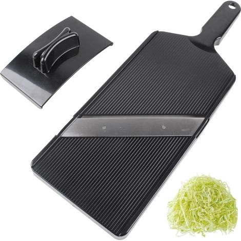 Cortador de repollo ultrafino inteligente, cortador profesional de repollo fino de 0,07 pulgadas (aprox. 0,1 cm) con cuchilla de acero inoxidable japonés. (1/5)