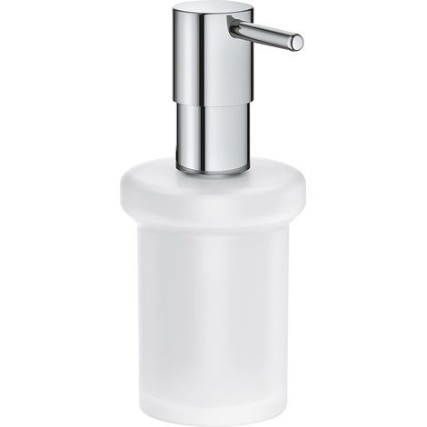 Dispensador de jabón solamente, 160 ml, apto para soportes y cubos, cromado, 41188000 (1/2)