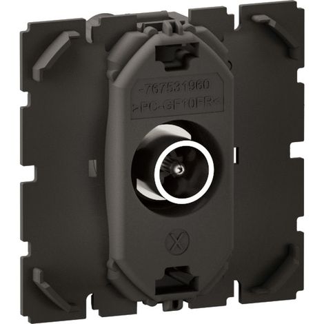 Prise TV simple mâle étoile blindée - Céliane - CM0382 - Legrand (1/3)