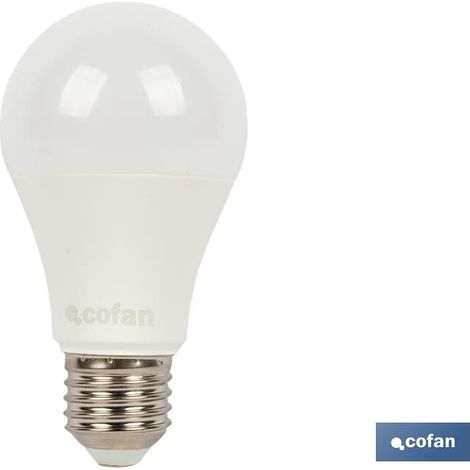 COFAN bombilla clasic sensor luz e27 9.5w 806lm 4000k , Bombilla led con sensor crepuscular, perfecta para iluminar automáticamente las estancias que deseemos de casa cuando se hac (1/5)
