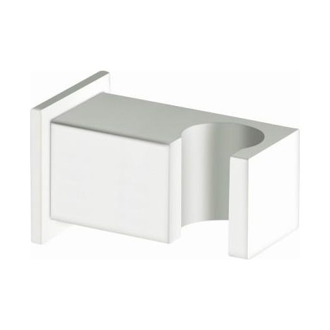 SUPPORT DOUCHETTE MURAL BLANC LAITON - CRISTINA ONDYNA PD44824 (1/2)