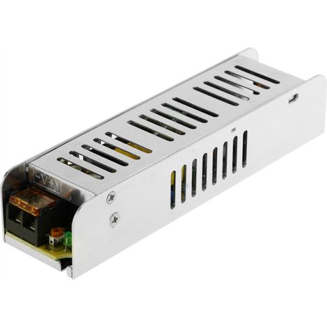 BeMatik - Source d'alimentation industrielle 12VDC 5A. Mesures 40 x 159 x 32 mm (1/5)
