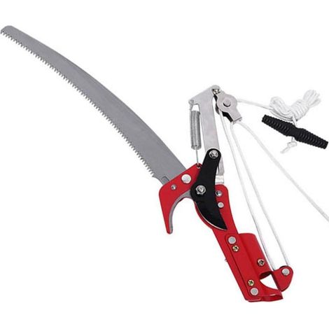 Astschere ausziehbar mit 34 cm Sägeblatt für hohe Äste (1/5)