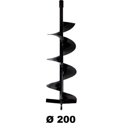 Mèche Ø 200 mm pour tarière thermique (1/4)