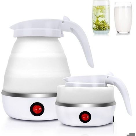 Bouilloire de Voyage - - Pliable en Silicone - 0.6L - 600W - Électrique sans fil (1/3)