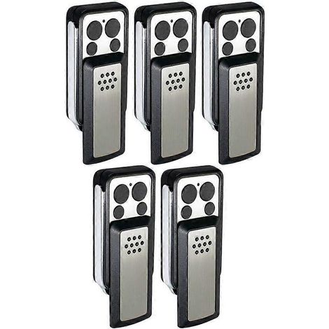 5er-Pack Fernbedienungen 114253 für Garagentor/Einfahrtstor, 433,92 MHz, kompatibel mit AVIDSEN elektrischen Torfernbedienungen 104257, 104251 und 114253. (1/5)