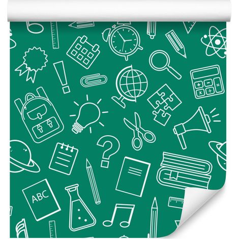 Carta da parati con tema marino per materiale scolastico, ideale per soggiorno e camera da letto, 50x1000 (1/5)
