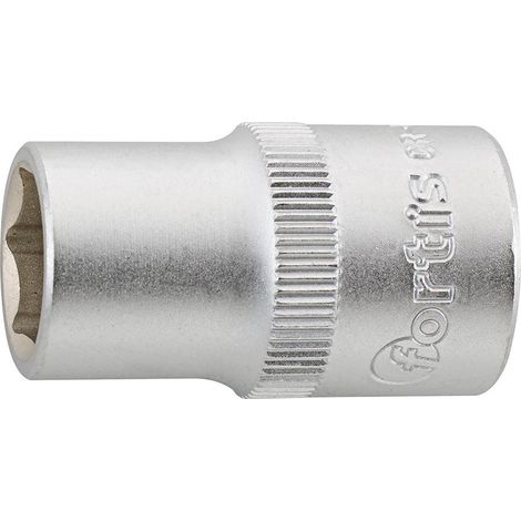 Steckschl.-Einsatz 1/2" 13mm 6kt. FORTIS (1/4)