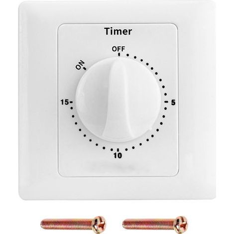 Electronic timer – 30-minute countdown – Open installation – Easy to use – Fire protection (1/5)