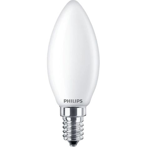 LAMPADA A LED 'OLIVA' FREDD.6500K 6,5 W=60W E14 - 806 lm- 4 pezzi  - PHILIPS
