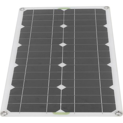Universelles tragbares Solarpanel-Ladegerät, monokristallin, 28 W, USB-Ausgang, wasserdicht (1/5)