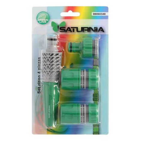 Set Irrigazione in Plastica 4 Pezzi Saturnia (1/2)