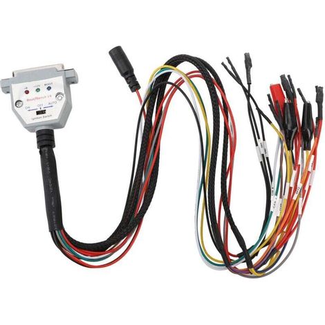 3 lumières LED Câble banc de démarrage DB25 avec interrupteur Pinout ECU pour SM2 Pro J2534 VCI Read Write (1/4)