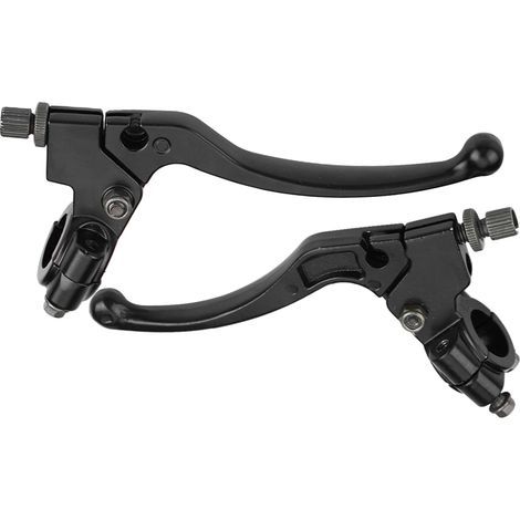 Verstellbarer Motorradkupplungs- und Bremshebel, Paar kompatibel mit Honda CR100 CR250 XR250, CNC-gefrästes Aluminium, verbesserte Leistung. (1/5)