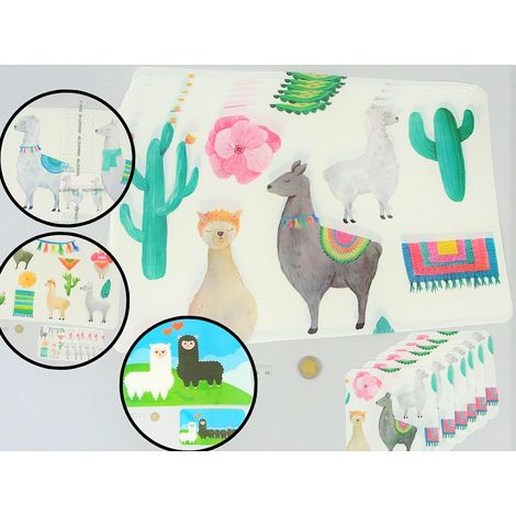 Mantel individual LLAMA / ALPACA 12uds.