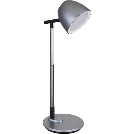 Tischlampe Schreibtischlampe Leseleuchte höhenverstellbar LED Touchdimmer H 50cm