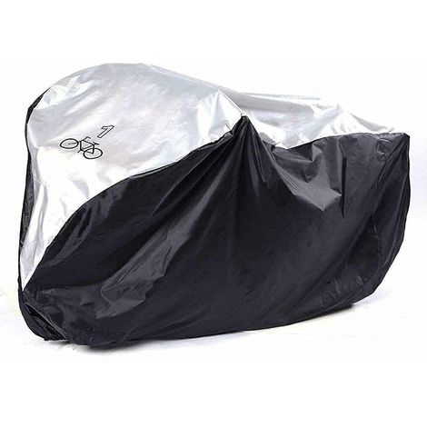 Housse pour 1 vélo, imperméable et résistante à la pluie, idéale pour le rangement extérieur d'un vélo ou d'une trottinette. Protection UV et anti-poussière pour toutes les conditions météorologiques.