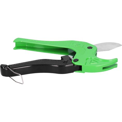 Coupe-tube à cliquet pour tuyaux et flexibles - Outil de coupe pour plombiers, usage professionnel, coupe précise des canalisations (1/5)