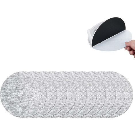 Papier a Poncer, 9 Pouces Papier Abrasif Remplaçables Papier de Verre, Papier Abrasif Remplaçables pour Le Travail Du Bois Les Murs (Maille 240) (1/5)