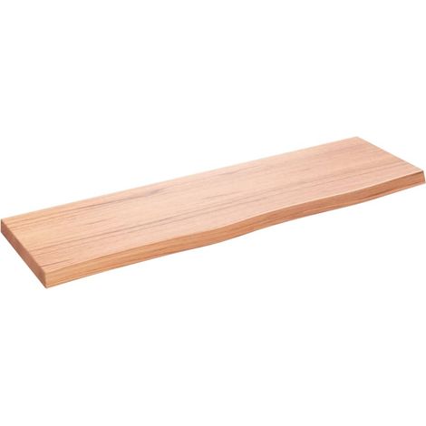 Maison Exclusive - Waschtischplatte Hellbraun 100x30x(2-4) cm Mas