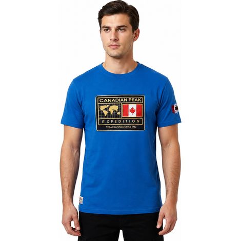T-shirt Canadian Peak jofoteneak blu royal RM MEN 254 (RBMSZ1258H/CP-bleu royal) XL (1/5)