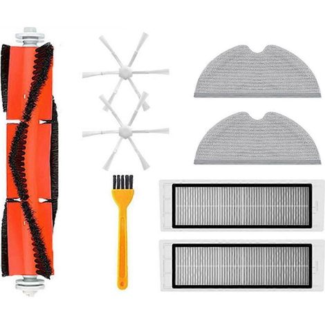 Filtre, chiffon et brosse latérale principale de rechange pour aspirateur robot Mi Robot Vacuum Mop 2 STYTJ03ZHM (1/5)