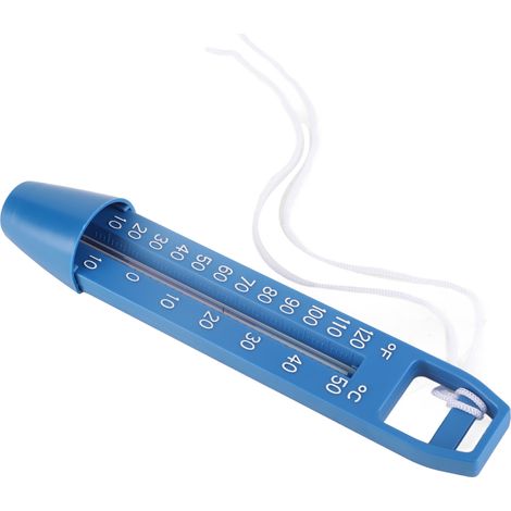 Thermomètre flottant pour piscine, mesure de température de l'eau de 0 à 50 °C avec une grande précision (1/5)