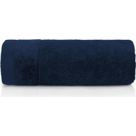 Vito Handtuch 70x140 marineblau Baumwollfrottee 550 g/m²
