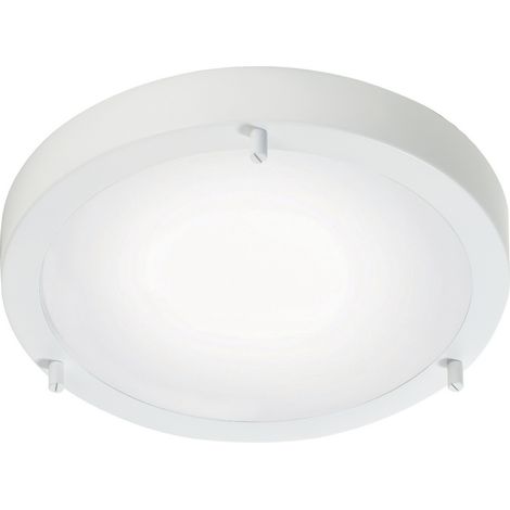 Plafonnier ANCONA Maxi Verrerie Blanc, H.8 - IP44 - E27 /Nordlux Intérieur (1/3)
