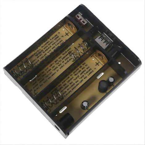 Selbstgebautes 18650-Notstromversorgungsgehäuse mit 5-V-, 9-V- und 12-V-Ausgängen für Elektronikprojekte (1/5)