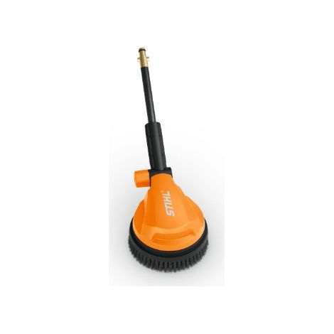 Stihl – Brosse de lavage rotative – Bonnet et éponge de polissage – Largeur 30cm – Pour nettoyage efficace de surfaces délicates