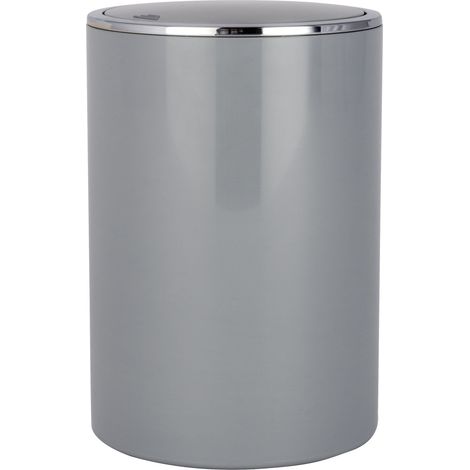 Portarifiuti con coperchio basculante Inca grigio WENKO (1/5)