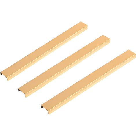 HOME DELUXE Cornice per pannello acustico Set da 3 – Oro 30 cm