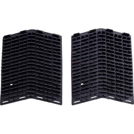 vhbw 2x Spazzola compatibile con Aiper Scuba N1, S1  robot aspiratore per piscina - in PVC, 16,5 x 13,2 x 2,3 cm (1/5)
