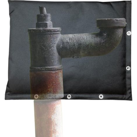 Bardusch Couvercle pour Vanne Anti-Retour - Pochette Imperméable Et Anti-Gel,Sac d'Isolation 40x50 cm pour Arroseur avec Double Couche - Pour Pompe Robinets Vannes Et Puits En Extérieur (1/5)