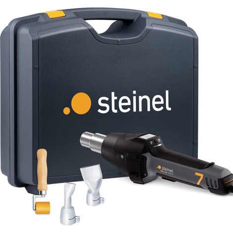 Pistola ad aria calda Steinel modello a bastone HM 2620 E, set di teloni in valigetta con accessori (1/2)